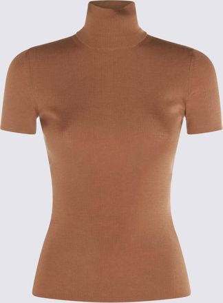 Max Mara Beige Wool Afa1234 Knitwear