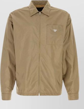 Prada recycled nylon shirt jacket