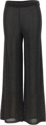 KANGRA Wijde broek - Dames - Wijde Broeken - Zwart - M - Broeken