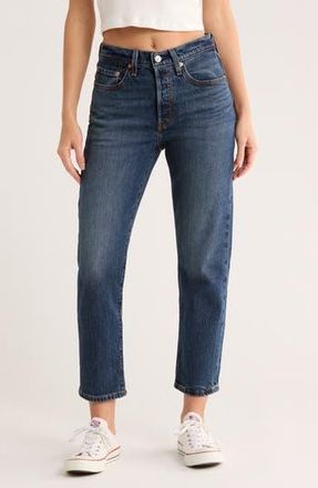 Levi's 501 High Waist Crop Straight Leg Jeans in Believe Not at Nordstrom Rack, Size 24 X 26