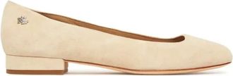 Ralph Lauren Schoenen - Dames - Schoenen - Beige - Maat: 36 EU Su&egrave;de