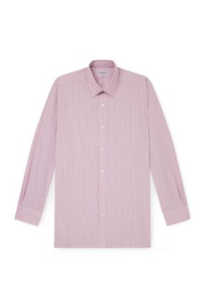 Charvet Checked Cotton-Poplin Shirt