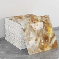 OEM (10 Piezas, 30&times;30 Cm, Q074) Adhesivos De Pared Autoadhesivos Para Azulejos, Textura M&aacute;rmol, Decoraci&oacute;n De Paredes, Material Pet, Aptos Para Cocinas, B