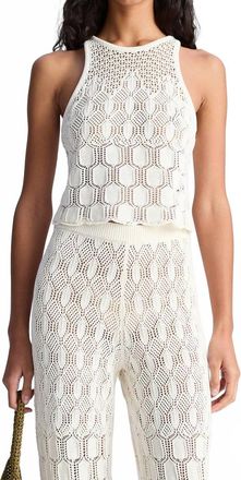 A.L.C. Rosa Top In Off White