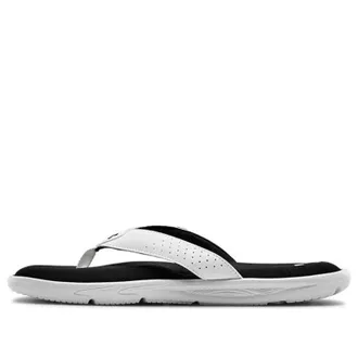 Under Armour Ignite 3 Sandal White Black 3022707-101