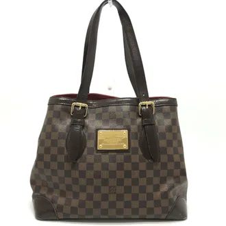 Louis Vuitton Brown Damier Canvas Shoulder Bag Tote Bag (Pre-Owned)