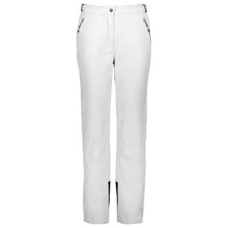 F.lli Campagnolo Pant Stretch Polyester 3W18596N Skihose f&uuml;r Damen | wei&szlig;/grau