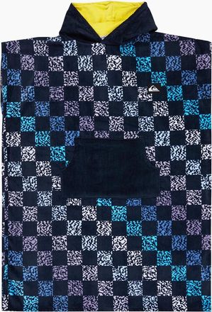 Quiksilver Mens Quiksilver Mens Beach Towel Hooded Beach Towel - Spirit Camo Blue - Size: ONE size