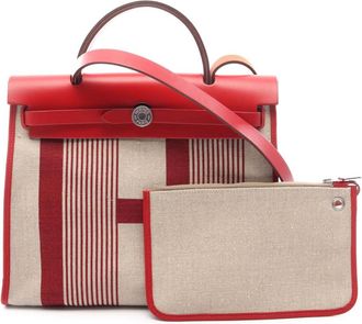 Herm&egrave;s Pre-owned Hermes Toile H Vibration Herbag Zip 31 Ladies PSZMHA6R8IQ97279