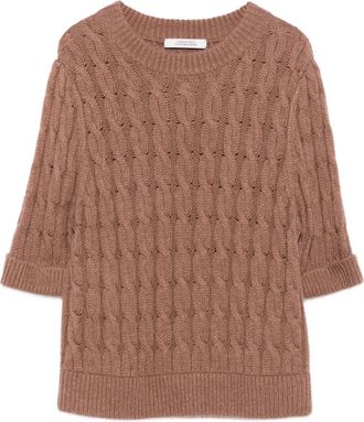 Dorothee Schumacher Maglione a maniche corte - Marrone