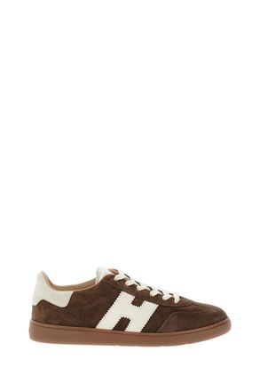 Hogan Low-Top Sneakers with Contrasting White Accents and Prominent H Logo