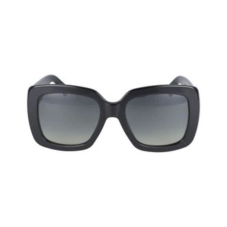 Gucci Zonnebrillen - Dames - Accessoires - Zwart - Maat: 53 MM