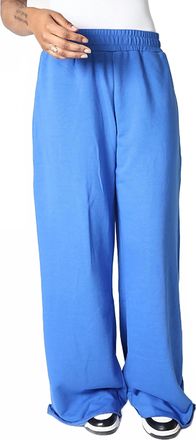 Mimosa Wide Leg Joggers In Blue