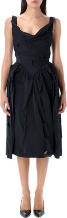 Vivienne Westwood Black Sunday Midi Dress