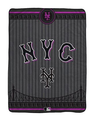 Pegasus Sports New York Mets Mlb City Connect Oversized Blanket