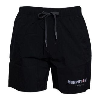 Murphy & Nye Beachwear, male, Black, Size: XL Stay Swim Short