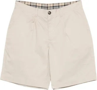 Barbour Mordey Chino Short - Heren - Korte Broeken - Beige - W34 - Katoen - Korte Broeken