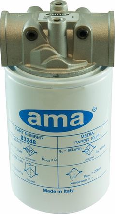 AMA Filtro Oleodinamico Spin-on In Aspirazione Da 3/4 10&micro;