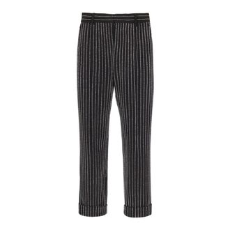 Balmain Hombre, Pantalones, Negro, Talla: S