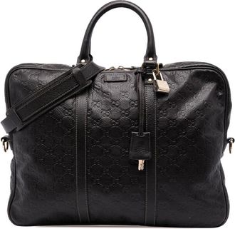 Gucci Pre-owned Gucci Guccissima Business Bag Unisex QBPHQAN3ZUFJDO17