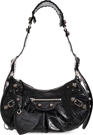 Balenciaga Le Cagole Small Shoulder Bag - Dames - Schoudertassen - Zwart - ONE Size - Katoen - Tassen