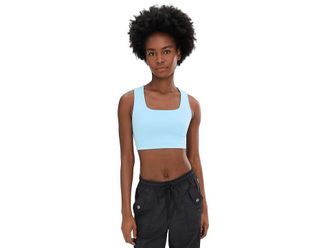 Free People Movement Win Win Bra Womens Workout Bright Blue : LG (Womens 12-14), Cotton/Elastane