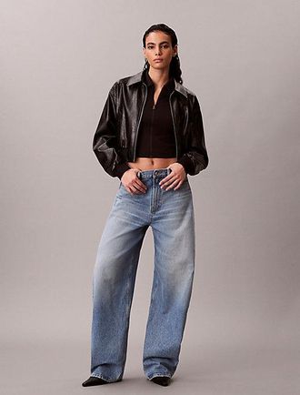 Calvin Klein High Rise Barrel Jeans