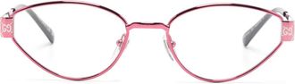 Gucci Occhiali ovali - Rosa