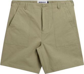 Sebago Milton Short - Heren - Korte Broeken - Groen - M - Katoen - Korte Broeken