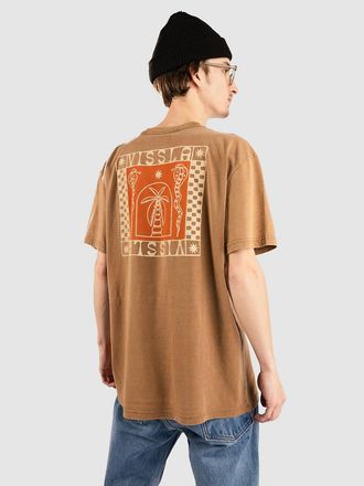 Vissla Serpents Cosmic Wash T-Shirt braun