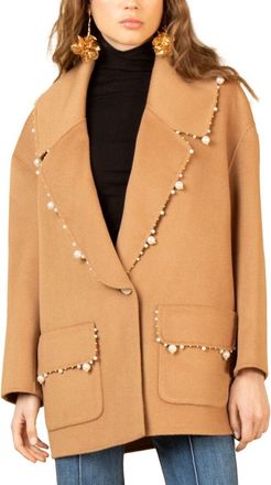 Hale Bob Long Sleeve Wool Jacket