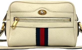 Gucci Pre-owned Gucci Mini Leather Ophidia Crossbody Ladies 517350 534563