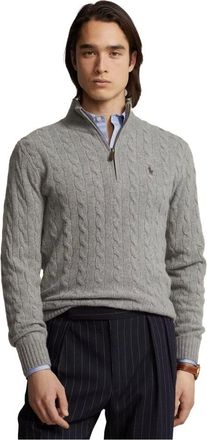 Polo Ralph Lauren Heren, Truien, Grijs, Maat: XL Wol