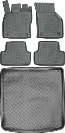 OEM Volkswagen Golf Vii Kombi De 2012 A 2020. Juego De Alfombrillas Para Coche Y Maletero
