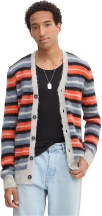 A.P.C. Dave Cardigan - Heren - Vesten - Veelkleurig - M - Wol - Truien & Vesten
