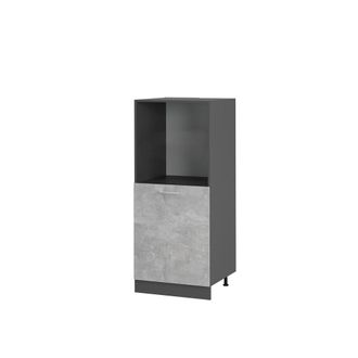 Vicco Armario Para Horno Empotrado R-line, Hormig&oacute;n, 60 Cm