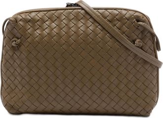 Bottega Veneta Pre-owned Bottega Veneta Nappa Intrecciato Nodini Crossbody Ladies TGI5AIINNDGV6CIB