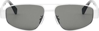 Celine Sunglasses Cl40281 U 16 A Silver/Grey Unisex