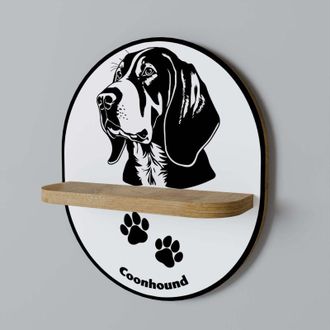 OEM Estante Ovalado Coonhound Dog