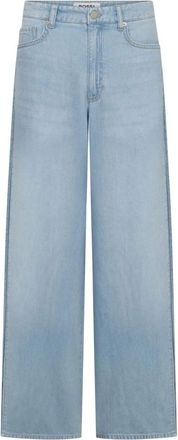 Rossi Rossi, Jeans, Dames, Blauw, L, Katoen, Tayra Wide Jeans