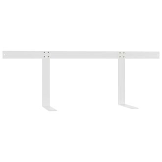Berkfield Home Durable Backrest for Pallet Sofa White 110 cm Iron