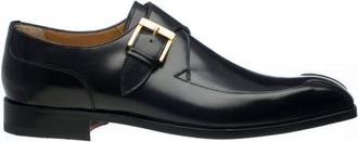 Ferrini French Calf Monk in Black at Nordstrom, Size 11.5