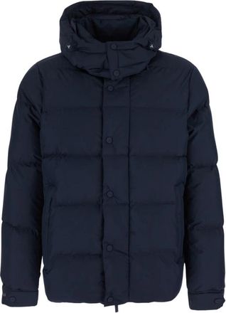 H&egrave;SKIMO Korte Donsjas - Heren - Winterjassen - Blauw - 2XL - Jassen