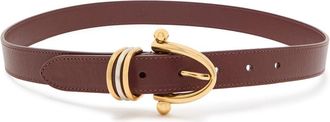 Chlo&eacute; The Chlo&eacute; Bracelet Leather Belt - Dark Brown - 90 (UK 14 / XL)