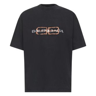 Balenciaga Hombre, Camisetas, Negro, Talla: M