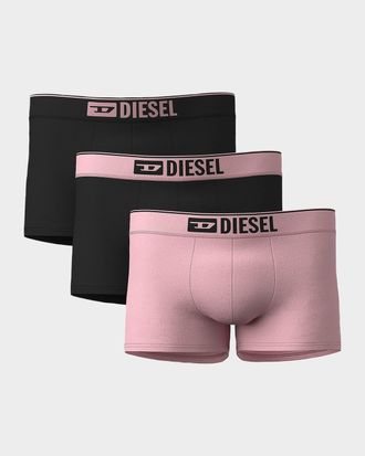 Diesel Men & apos;s UMBX-Damien 3-Pack Boxer Briefs