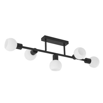 Lindby L&aacute;mpara De Techo biscala En Negro Metal - Lindby