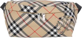 Burberry Check logo bum bag