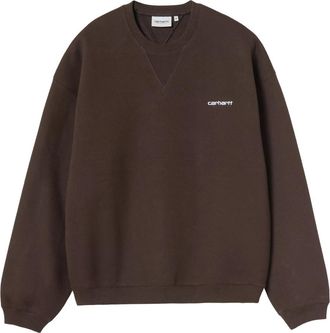 Carhartt Work in Progress Ebbert Sweatshirt - Heren - Sweatshirts - Bruin - XL - Katoen - Hoodies & sweatvesten