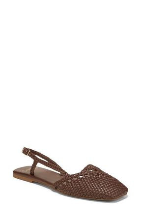 Franco Sarto Ilona Slingback Flat in Coffee Bean at Nordstrom, Size 7.5